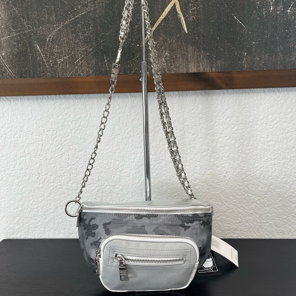 Steve Madden Stylish Gray Camouflage Women's Bag